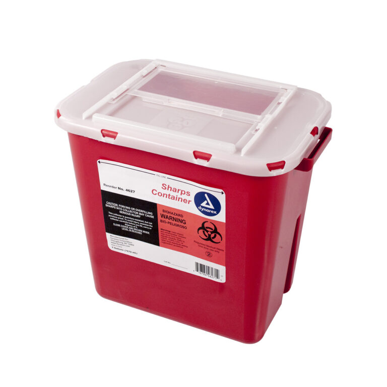 Dynarex 4627 Sharps Containers, 2 gal., 24/cs