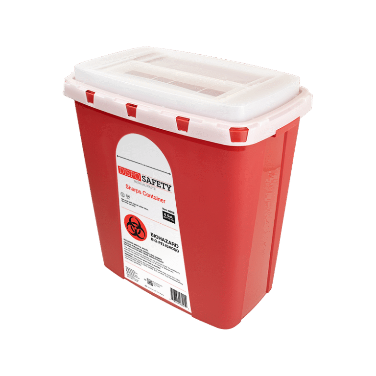 Dynarex 4629 Sharps Containers, 6 gal., 12/cs