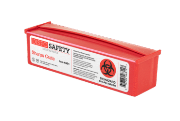 Dynarex 4631 Sharps Crate, 40/cs