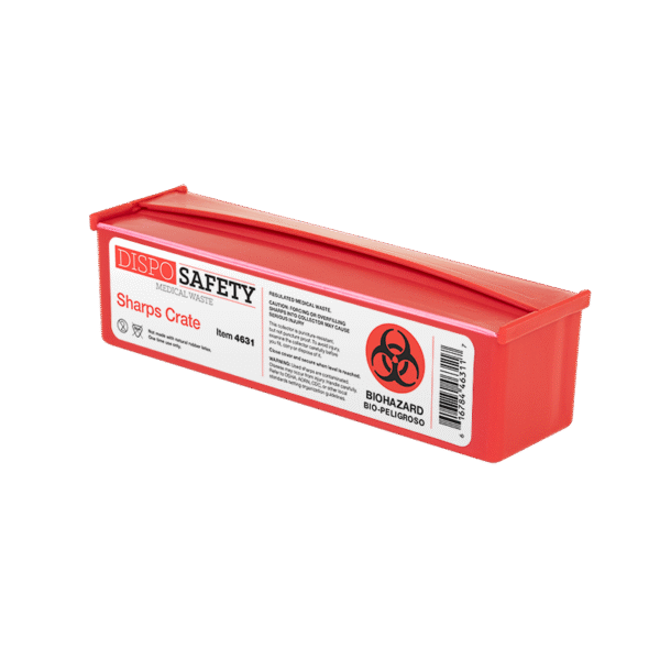 Dynarex 4631 Sharps Crate, 40/cs