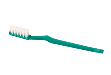 Dynarex 4862 Toothbrushes, Soft Nylon Bristles - 46 Tuft, Teal, 10/144/cs