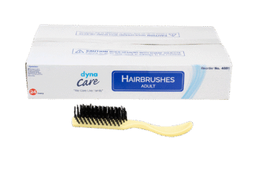 Dynarex 4881 Adult Hairbrushes, Ivory, 12/24/cs