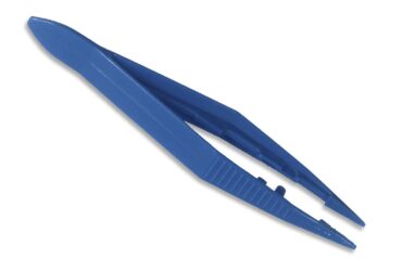 Dynarex 4917 Plastic Thumb Forceps Bulk, 4.25", 12/250/cs