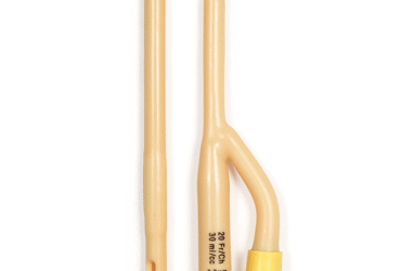 Dynarex 4960 Foley Catheters, 20 Fr, 30 cc, 10/cs