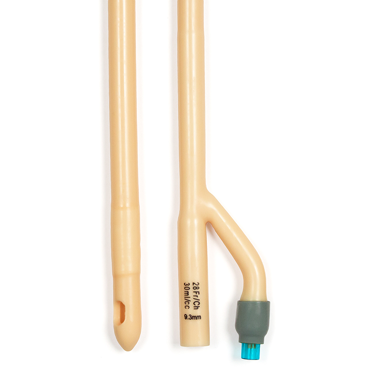 4968.png Dynarex 4968 Foley Catheters, 28 Fr, 30 cc, 10/cs