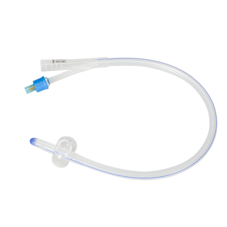 Dynarex 5081 Silicone Foley Catheters 2-way Standard, 26 Fr, 5-10cc, 10/bx