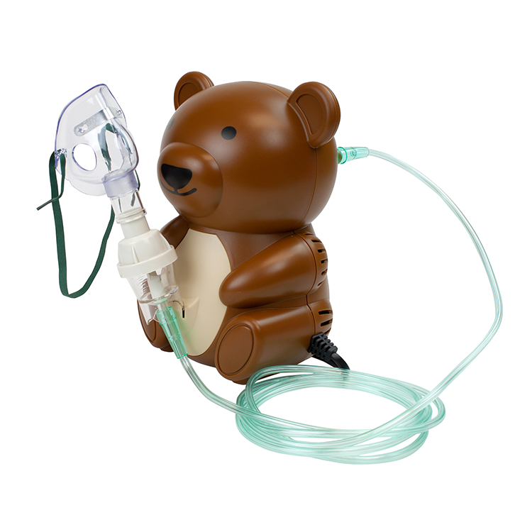 5608BR_Pediatric_Compressor_Nebulizer_unit_with_mask_only.png Dynarex 34402-W/BAG My Bear Compressor Nebulizer w/ Carry Bag (34402+34406), 4/1/cs