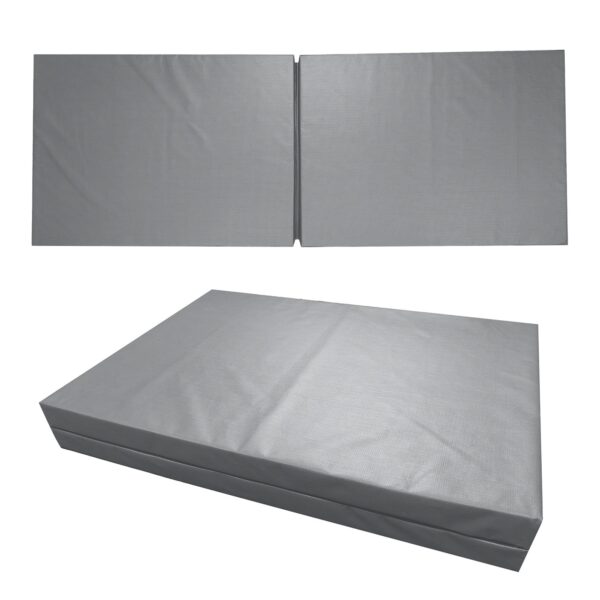 Dynarex 13020 Bedside Bi-Fold Foam Floor Mat, 24" x 66" x 2", 1pc/bx