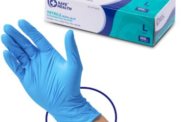 Nitrile Exam Gloves In A Bag, X-Large, Powder-Free, Blue, 500/2pr/cs