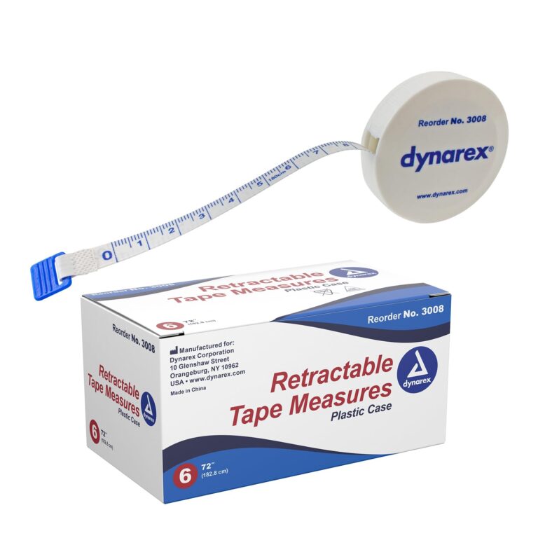 Dynarex 3008 Retractable Tape Measure, 72", 24/6/cs
