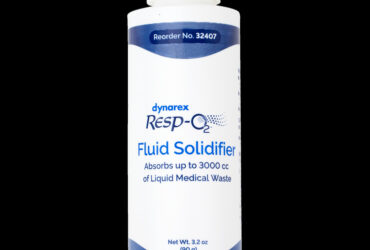 Dynarex 32407 Fluid Solidifier, 3.2 oz. (90 g), 96pc/cs