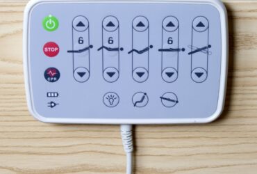 Dynarex 12915-CH Footboards for D300 w/ 5 Function Staff Control - Cherry, 36" Fixed, 1pc/cs