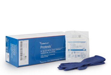 PI 629325 Esteem™ Blue Surgical Glove with Neu-Thera® – Size 6.5, Sterile, Polyisoprene – 50 Pairs per Box