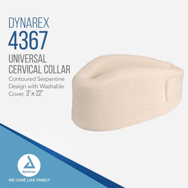 Dynarex 4367 Universal Cervical Collar, 3" x 22", 10/1/cs