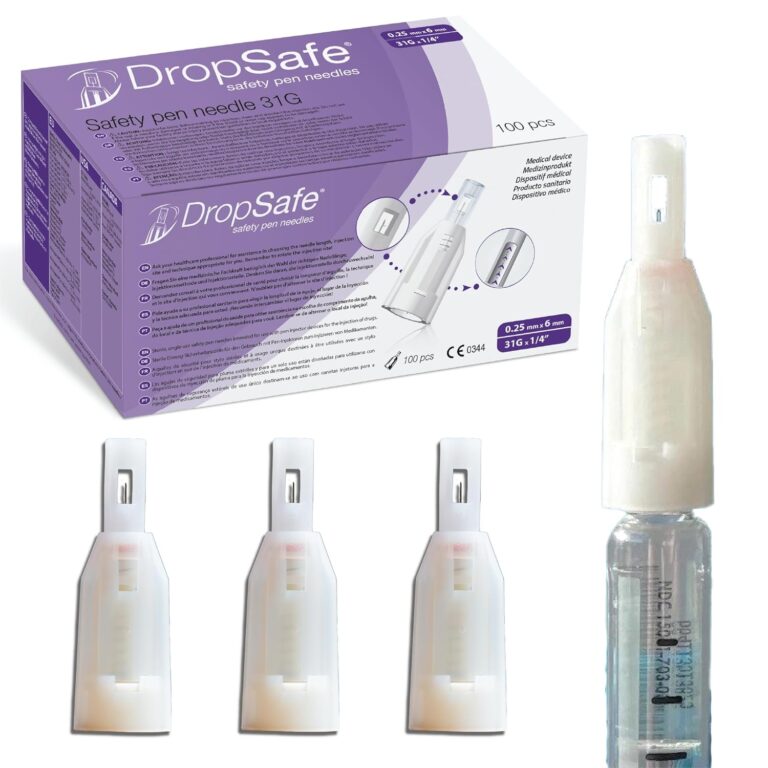 8162 DropSafe Safety Pen Needle 31G 6 mm 100