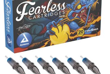 Dynarex 9342 Fearless Tattoo Cartridges - Round Liner, 1205RL, 5/20/cs