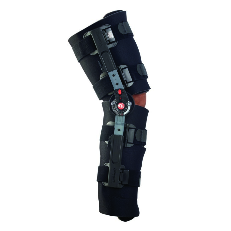 Breg 479061 T-Scope® Universal Knee Brace – One Size Fits Most (17–27 in), Post-Op, Hinged – 1 per Unit