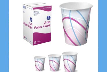 Dynarex 4335 Paper Cups, 3 oz., 25/100/cs