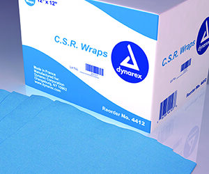 Dynarex 4448 CSR Wraps, 48" x 48", 100/cs