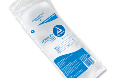 Dynarex 4265 IV Pole Kit (60 cc), Enteral Irrigation, 30/cs