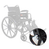 RPC13__91140.1735568266.jpg Dynarex RPWC11-PC DynaRide Pediatric Wheelchair Front Caster, 1 Ea., Grey