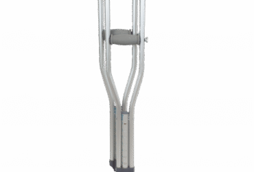 Dynarex 10100 Aluminum Crutches - Child, 4' - 4'6", 1pair/cs