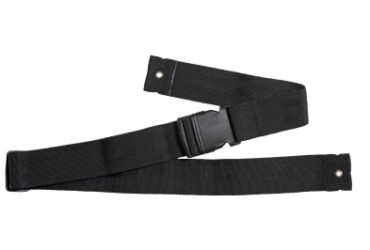 Dynarex 10262 Wheelchair Seatbelt, 60", Black, 1/cs