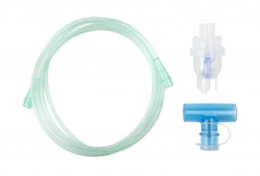 Dynarex 34102 Small Volume Nebulizer 6cc Cup w/ 7' (2.1 m) Tubing, Standar, 22 mm OD x 22 mm OD, 50/cs