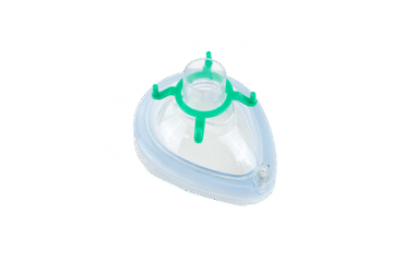 Dynarex 36033 Air Cushion Mask Size w/ Valve #3 (Green Hook), Child/Small Adult, 20/cs