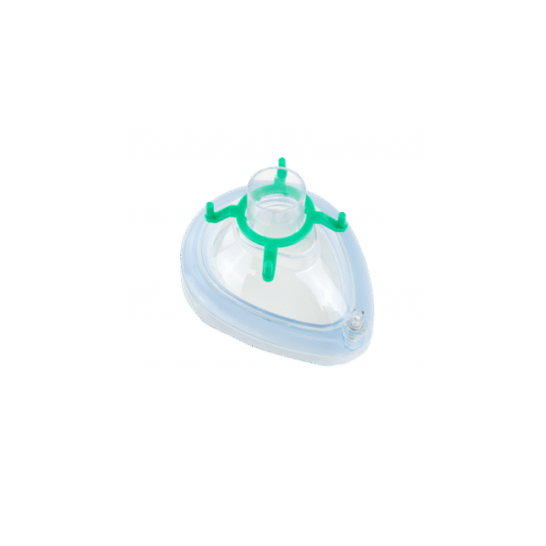 Dynarex 36033 Air Cushion Mask Size w/ Valve #3 (Green Hook), Child/Small Adult, 20/cs