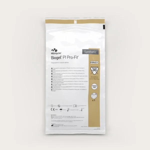 Mölnlycke 3084601 Biogel® PI Pro-Fit Surgical Glove – Size 8, Sterile, Polyisoprene – 50 Pairs per Box