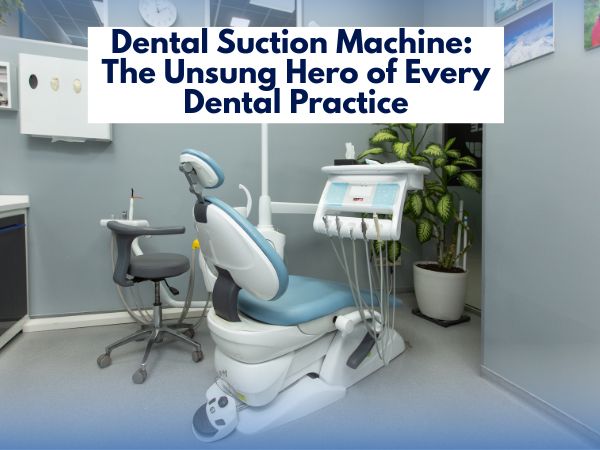 A Dental Suction Machine: The Unsung Hero of Every Dental Practice
