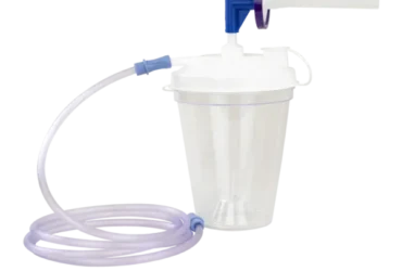 Dynarex 32202 Homecare Suction Disposable Canister Full Kit, 800cc, 8/cs