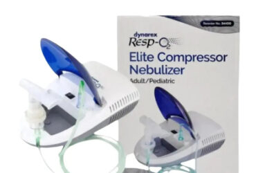 Dynarex 34400 Elite Compressor Nebulizer, Adult/Pediatric, 4/cs