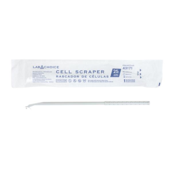 dynarex-43171.jpg Dynarex 43171 Cell Scraper Sterile, Individually Wrapped 25cm, 100/1/cs