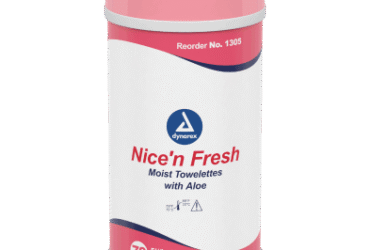 Dynarex 1305 Nice'n Fresh Towelette, 5.5" x 8", 18/70/cs