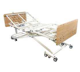 Dynarex 12003-OAPB D300 LTC 5 Function Low Bed - Wood Boards - Lt. Oak, w/ Pivot Bar, 1pc/cs