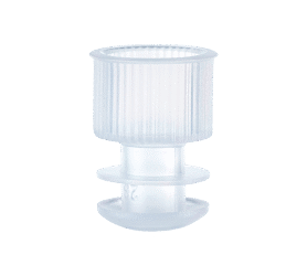 Dynarex 42020 Flange Plug Cap, for 12mm Test Tube, Blue, 10/1000/cs
