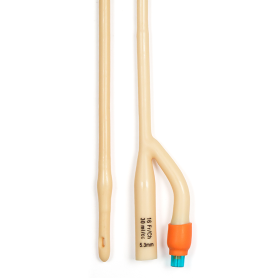 middle_4956.png Dynarex 4995 Intermittent Catheter (Female) - Sterile, 16 Fr, Orange, 50/cs