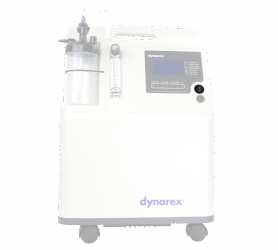 Dynarex RPOC-06QC 5L Concentrator Quick Connects and Tubes, Blue/Clear, EA