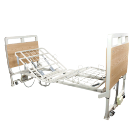 Dynarex 10479 LTC - Bariatric Headboard/Footboard - Expandable, Amber Cherry, 1pr/cs