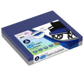 Dynarex 10626-4 Ever-Soft Wedge Gel-Foam Cushion, 20" x 16" x 4" x 2", 1pc/bx,4bx/cs