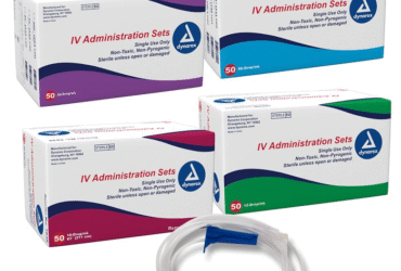 Dynarex 7037 IV Administration Set - 15 Drop, 92", 2 Injection Sites, 50/bx