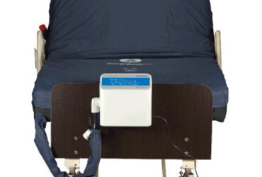 Dynarex RPAM-15P3 10443 10444 Air Mattress Pump, White/Blue, 1 Ea.