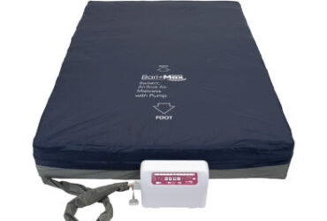 Dynarex RPAM-15P5 10445 10446 Air Mattress Pump, White/Blue, 1 Ea.