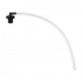 Dynarex 34505 Oxygen Humidifier Elbow Tubing Connector, 12", 10/cs