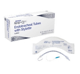 Dynarex 36250 Endotracheal Tubes w/ Stylette - Cuffed, 6.5 mm, 10/bx