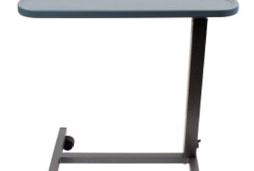 Dynarex RPOBT-04C Overbed Table Base Caps, Black, 1 Ea