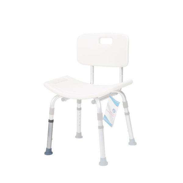 Dynarex RPSC-02ET-21 Padded Tub Transfer Bench Extension Leg with Rubber Tip, Gray, 1