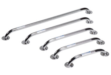 Dynarex 10304 Chrome Knurled Grab Bar, 32", Chrome, 1pc/bx
